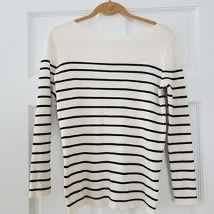 GAP Boat Neck striped sweater